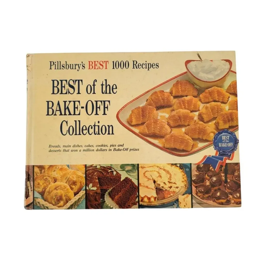 Pillsbury Best of the Bake Off Collection Cookbook 1959 Vintage 1000 Recipes
